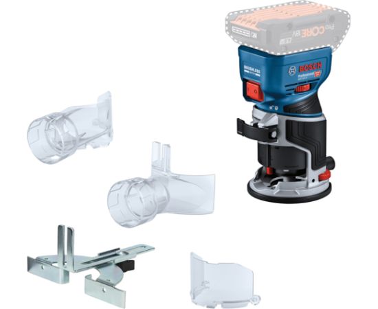 Akumulatora malu frēze Bosch GKF 18V-8 Professional; 18 V (bez akumulatora un lādētāja)