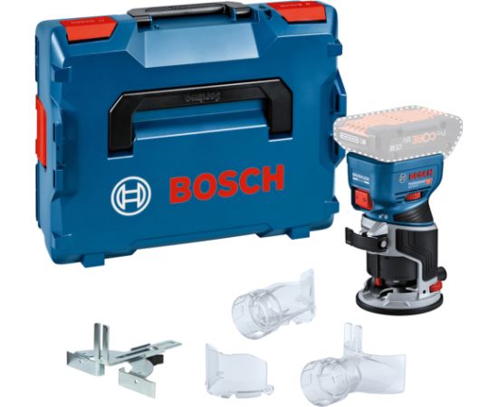 Akumulatora malu frēze Bosch GKF 18V-8 Professional; 18 V (bez akumulatora un lādētāja) + L-BOXX 136