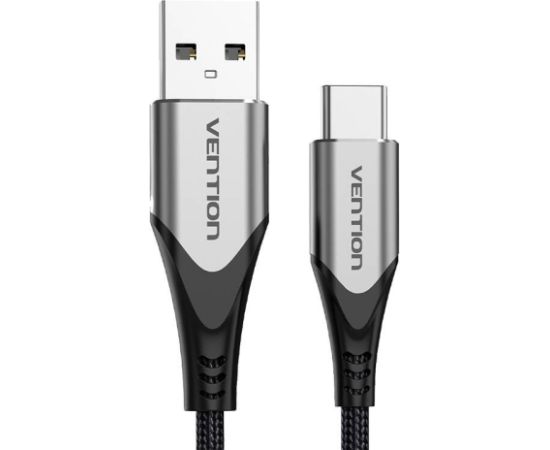 USB 2.0 A to USB-C 3A cable 0.5m Vention CODHD gray