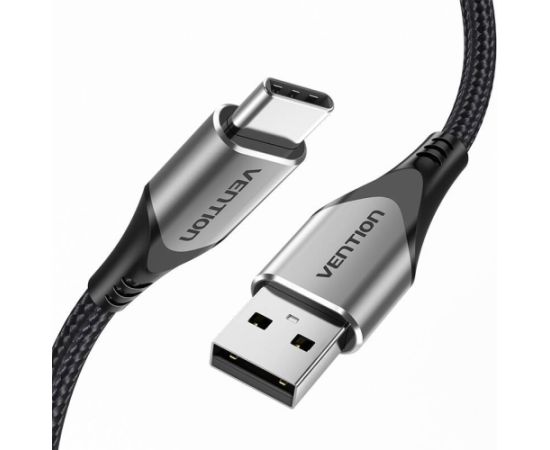 USB 2.0 A to USB-C 3A cable 0.5m Vention CODHD gray