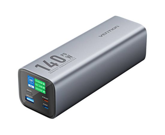 Powerbank Vention LED display 27000mAh 140W FHVH0 (gray)