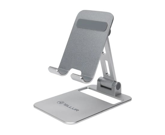 Tellur Phone Holder for desk Aluminium Silver
