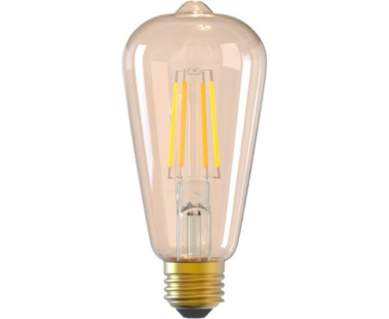 Tellur WiFi Filament Smart Bulb E27, Amber, White/Warm, Dimmer