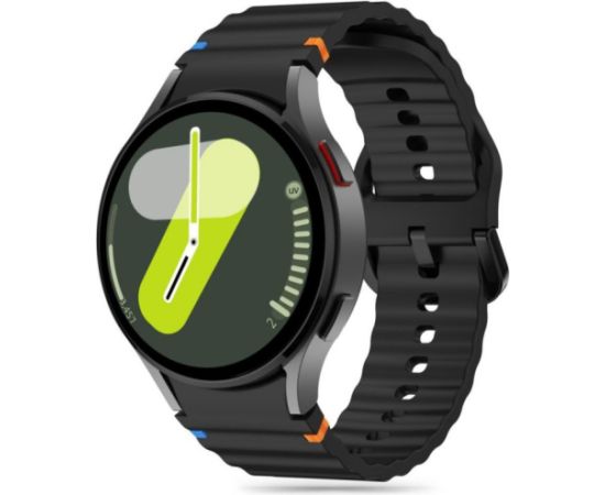 Tech-Protect watch strap Silicone Sport Samsung Galaxy Watch4/5/5 Pro/6/7/FE, black