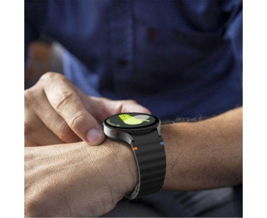 Tech-Protect watch strap Silicone Sport Samsung Galaxy Watch4/5/5 Pro/6/7/FE, black