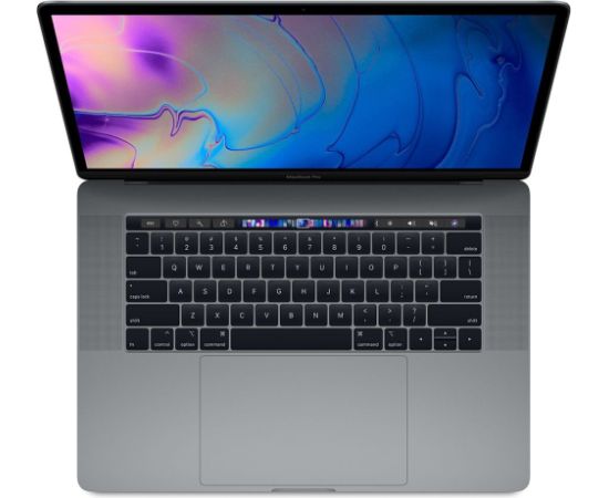 Apple MacBook Pro 2018 Retina 15" 4xUSB-C - Core i9 2.9GHz / 32GB / 256GB SSD - Space Gray (Atjaunināts, stāvoklis Ļoti labi)