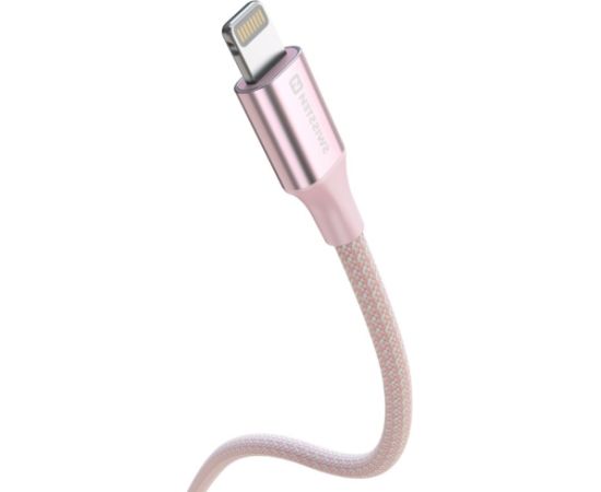 Swissten Textile II USB - Lightning Datu un Uzlādes vads 1.5m