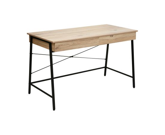 Desk HANNES 120x60xH76cm, rustic melamine