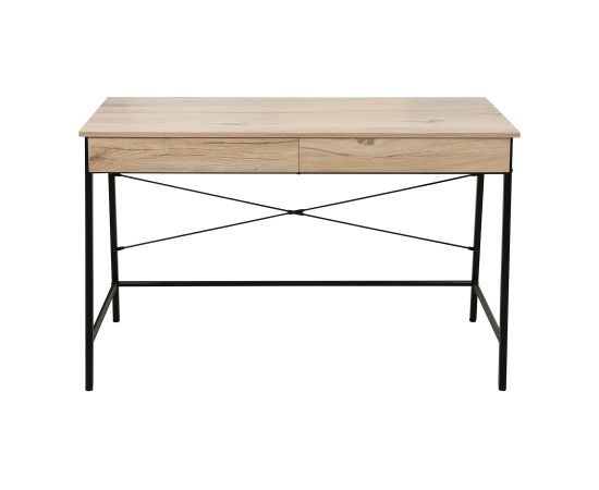 Desk HANNES 120x60xH76cm, rustic melamine