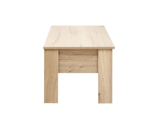 Coffee table HANNES 100x50xH42cm, rustic melamine