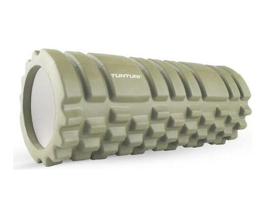 Tunturi Yoga Grid Foam Roller Массажный ролик из пеноматериала, 33 см, Зеленый