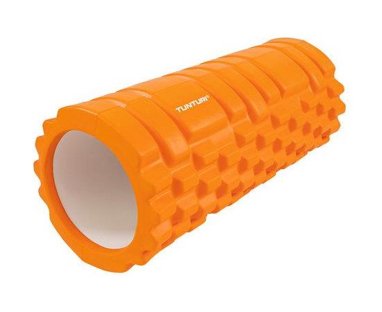 Tunturi Yoga Foam Grid Roller Массажный ролик из пеноматериала 33 см, оранжевый