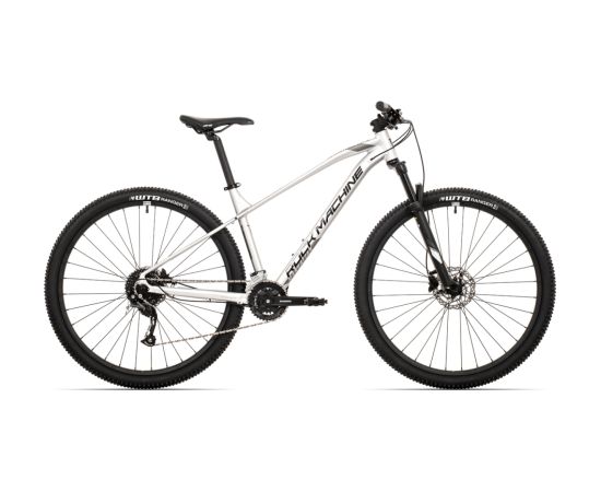VirieÅ¡u kalnu velosipÄds Rock Machine Manhattan 90-29 (III) sudrabs (Rata izmÄrs: 29 RÄmja izmÄrs: XL)