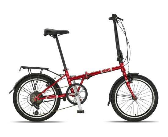 Saliekamais velosipēds Foldo 20 Urbano Ultra (URB.2003) sarkans