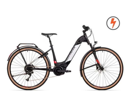 Elektriskais velosipēds Rock Machine 29 Crossride e400B melns (L)
