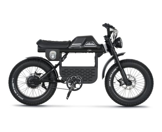 Elektriskais velosipēds  APE RYDER 20 Gibbon melns