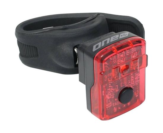 Velosipēda aizmugurējais lukturis Rock Machine R.Light 30 USB Black/Grey