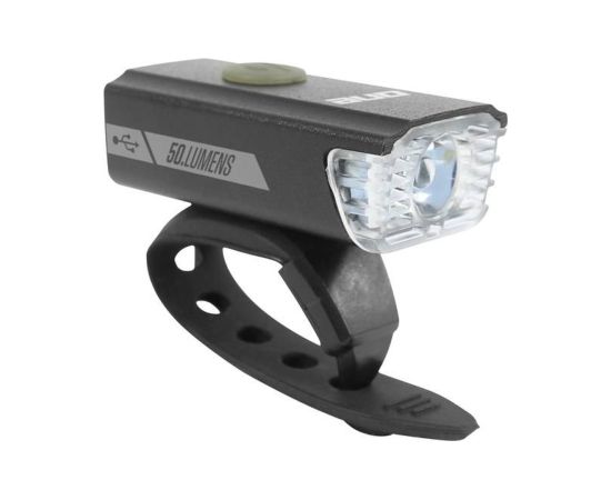 Priekšējais lukturis Rock Machine F.Light 20 USB Black/Grey