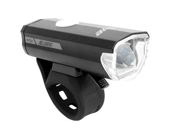 Priekšējais lukturis Rock Machine F.Light 30 USB Black/Grey