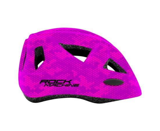 Aizsargķivere Rock Machine Racer Pink S/M (52-56 cm)
