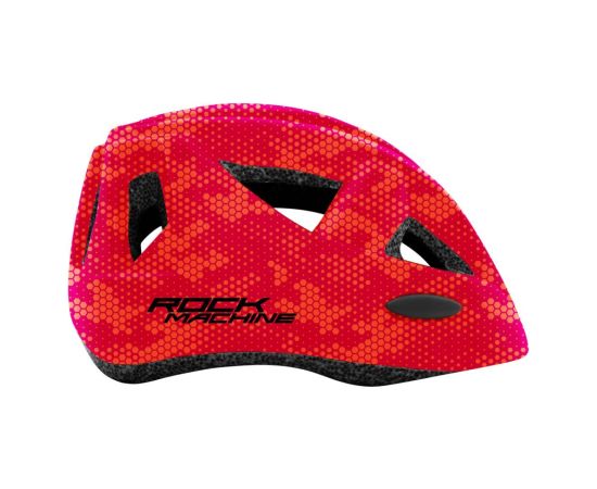 Aizsargķivere Rock Machine Racer Red XS/S (48-52 cm)