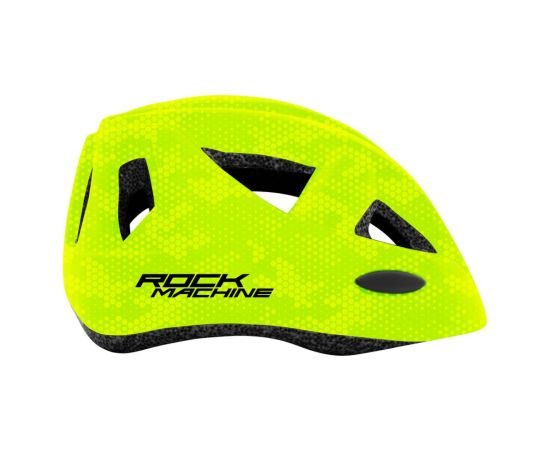 Aizsargķivere Rock Machine Racer Green XS/S (48-52 cm)