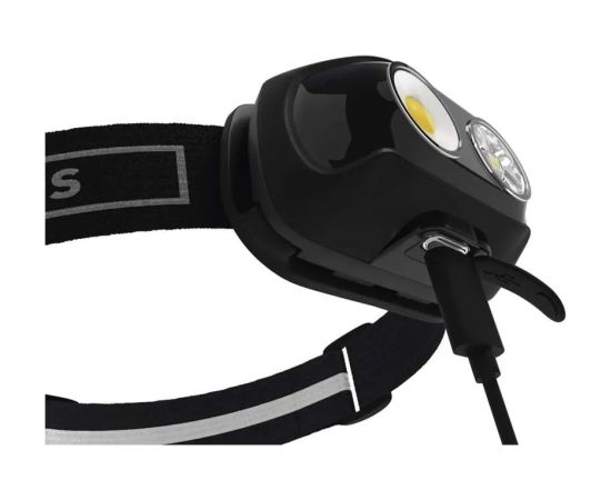 Emos COB LED uzlādējams galvas lukturis P3542, 500 lm, 130 m, litija pols 1200 mAh