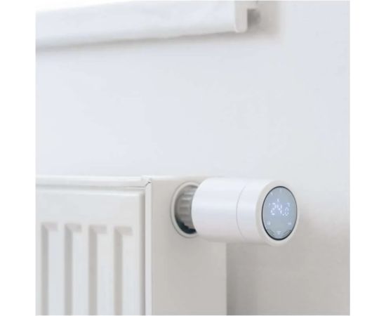 Viedais radiatora termovārsts, ZigBee, TUYA, ar LCD indikāciju, 2 x AA, EMOS