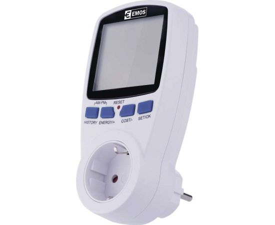 Enerģijas skaitītājs, Power metter, Wattmeter, 230Vac, 16A, EMOS