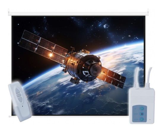 ART ELECTRIC SCREEN 120inch 183x244cm with remote control EA-120 4:3