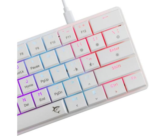 White Shark GK-006211 Nagamaki White-Mechanical-Red.SW