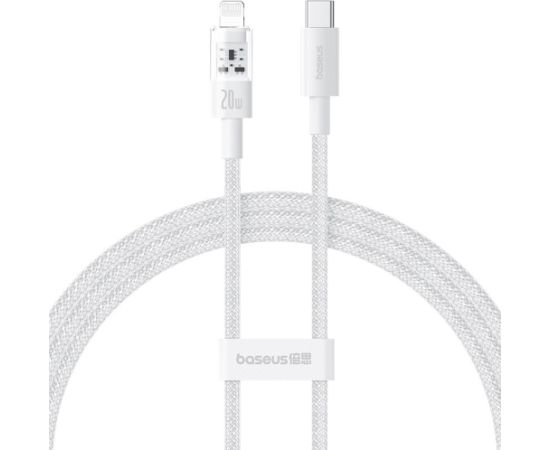 Baseus Gem USB-C to iP fast charging cable 1 m 20 W White