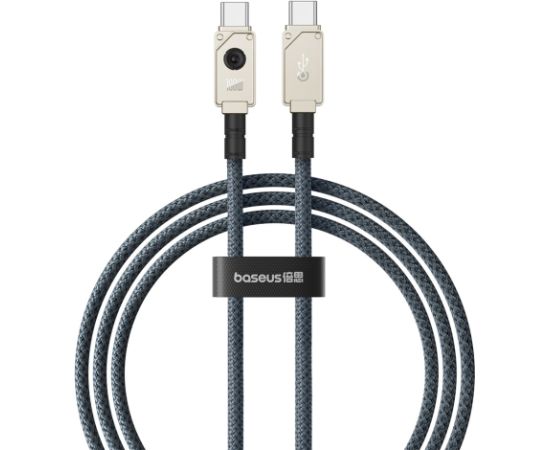 Baseus Unbreakable USB C to USB C cable 1 m 100 W White