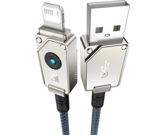 Baseus Unbreakable USB A to iP cable 2 m 5V-2.4A Black