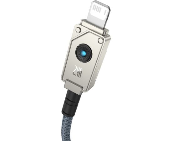 Baseus Unbreakable USB A to iP cable 2 m 5V-2.4A Black