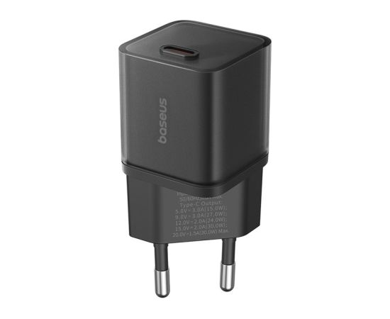Baseus GAN5S P10162504113-00 Mains Charger 30W Black