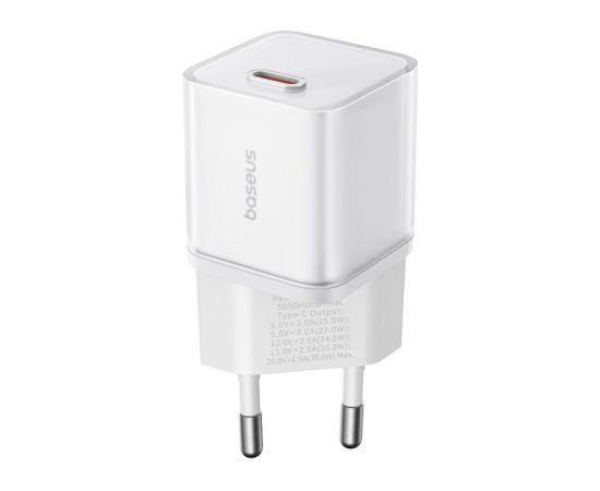 Baseus GAN5S P10162504213-00 Mains Charger 30W White