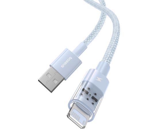 Baseus Gem USB to IP 2.4A fast charging cable 2 m Blue