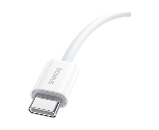 Baseus Superior USB C to USB C data cable 1 m 30 W White