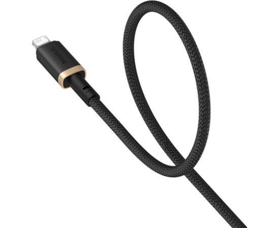 Baseus Dura Type A to IP 2.4A 2 m fast charging cable Black, Gold