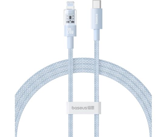 Baseus Gem USB-C to iP fast charging cable 1 m 20 W Blue