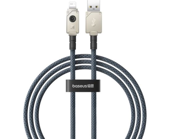 Baseus Unbreakable USB A to iP cable 1 m 5V-2.4A White
