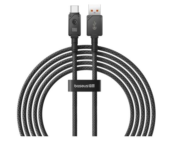 Baseus Unbreakable USB A to USB C cable 2 m 100 W Black