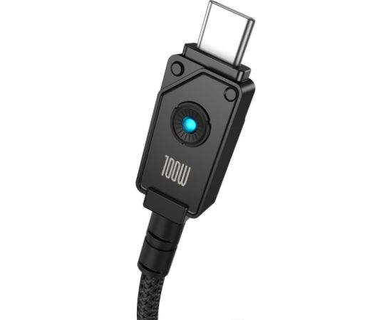 Baseus Unbreakable USB A to USB C cable 2 m 100 W Black