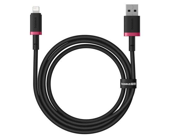 Baseus Dura Type A to IP 2.4A fast charging cable Black, Red