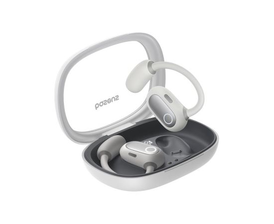 Baseus Eli Fit Open- Ear Headset Wireless Connectivity/Music USB Type-C Bluetooth White