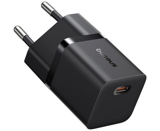 Baseus P10110909113-00 USB-C GaN5 mini 25W mains charger Black