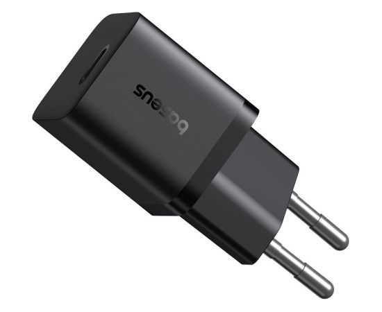 Baseus P10110909113-00 USB-C GaN5 mini 25W mains charger Black
