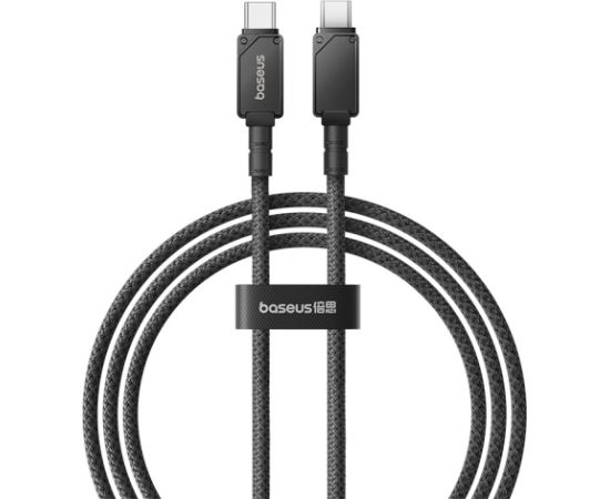 Baseus Unbreakable USB C to USB C cable 1 m Black