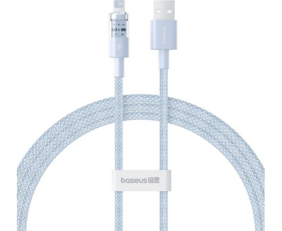 Baseus Gem USB to IP 2.4A fast charging cable 1 m Blue